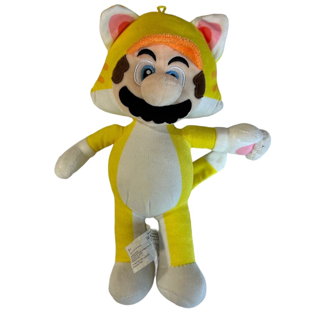 Super Mario Bros Cat Power Plush